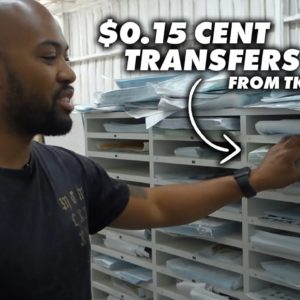 Starting A Clothing Brand with 15 Cent Heat Transfers from TKOSales