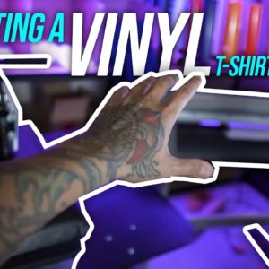 Starting A Vinyl T-Shirt Business | Heat Transfer, Heat Press, Vinyl Cutter - Easy At Home Business