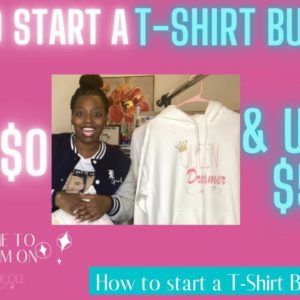 How to START A T-SHIRT BUSINESS in 2021| Side Hustles & Extra Money in Quarantine