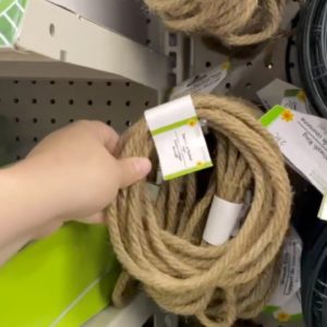 The brilliant reason everyone's buying Dollar Store rope!