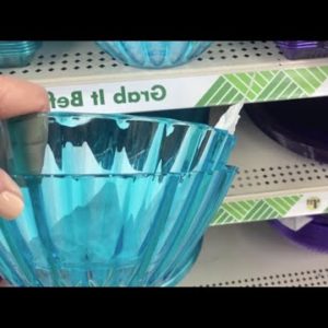 The brilliant reason she buys blue Dollar Store bowls