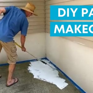 The incredible way this guy transforms his patio on a budget!