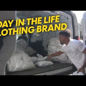 This Clothing Brand Made Over $10,000 Within 5 Minutes vLog