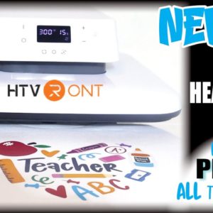 NEW! HTVRONT 15x15 AutoPress Heat Press Review | Sublimation, Eco-Solvent, Bling and DTF Shirts