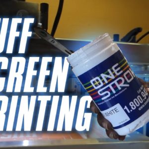 Puff Screen Printing | Getting Some T-Shirts Screen Printed with Puff Ink