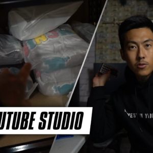 vLog - Clothing Brand Stuff and Setting Up A DIY YouTube Studio