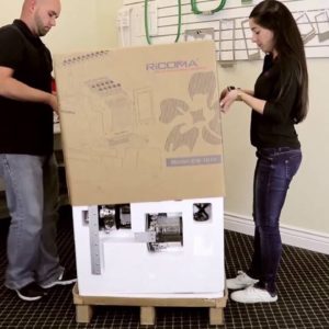 EM-1010 How-To: Ricoma Embroidery Machine Assembly- Unpacking Your Machine