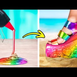 DIY SHOES AND CLOTHES | Fantastic Feet Hacks Craft Ideas To Save Your Money