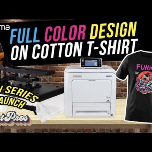 2-Step Heat Transfer Printing | Full-Color Design On Cotton T-Shirt | Print Pros (Ep 1)