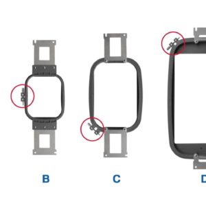 EM-1010: Que incluye? – Aros de Bordado | Máquina Bordadora Computarizada Ricoma