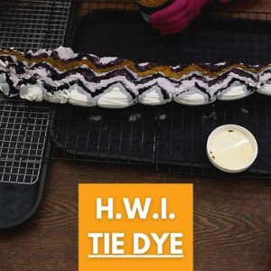 1 Hour Tie dye Tapestry - Wig Wag Part II - H.W.I. Method