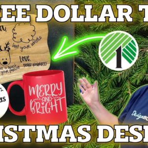 3 *FREE Dollar Tree Christmas Crafts 2022 | Christmas Crafts to Sell