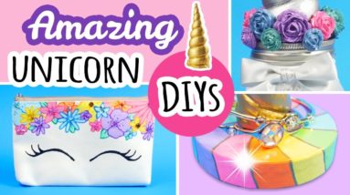 3 Magical Unicorn Themed DIYS | Unicorn Decor