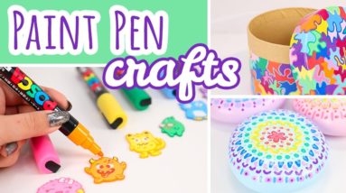 3 Posca Paint Pen Projects | Easy Paint Marker Crafts