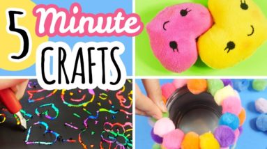 5 Minute Crafts To Do When You Are Bored