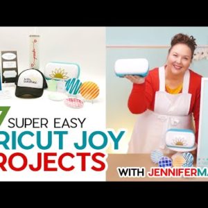 7 Super Easy Cricut Joy Projects for Beginners! Quick & Fun