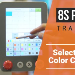 8S Panel training series: Part 13 - Selecting a Color Change