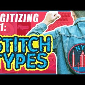 A Beginner's Guide to Stitch Types For Machine Embroidery