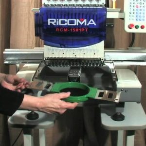 Attaching Brackets on your RiCOMA Embroidery Machine