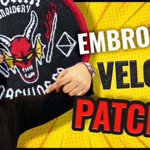 Watch What Happened When We Embroidered Velcro Patches For the First Time