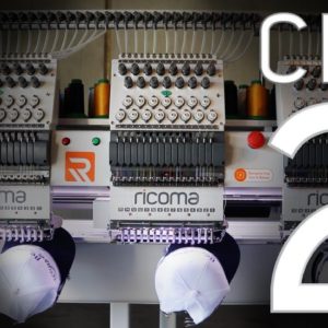 CHT2 Demo | Brand New Commercial Embroidery Machine by Ricoma