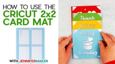 Cricut Card Mat for Explore and Maker + Cricut Insert Cards!