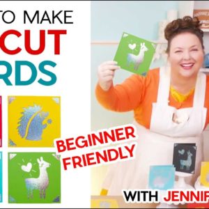 Cricut Cards for Beginners + Design Your Own!