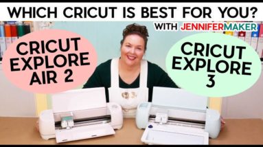 Cricut Explore 3 vs Cricut Explore Air 2 + SPEED TESTS on & off mats!