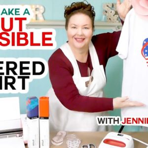 Cricut Infusible Ink Layered T-Shirt Tutorial - Full Process!