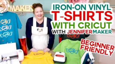 Cricut Iron-On T-Shirt Tutorial - Beginner Friendly!