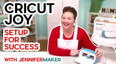 Cricut Joy for Beginners: Unboxing, Setup & First Cut (Cricut Kickoff)