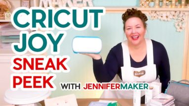 Cricut Joy Sneak Peek & Unboxing with Answers to Your Questions!