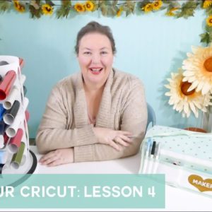 Cricut Mini Course Lesson 4: Storing Your Mats, Tools, Paper, and Vinyl