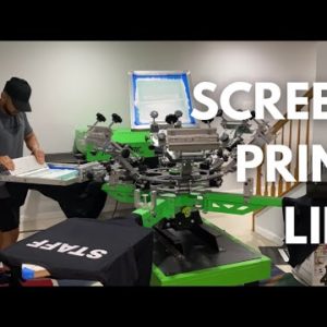 DAY IN THE LIFE OF A SCREEN PRINTER