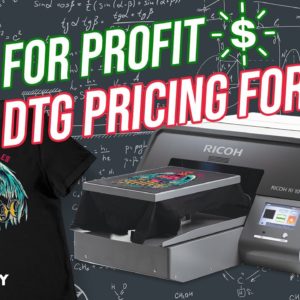 Pricing DTG Printing Orders | Easy Pricing Formula For DTG Shirt Printing | Apparel Academy (Ep 59)