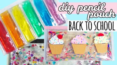 DIY Back To School Supplies | Liquid Pencil Pouches