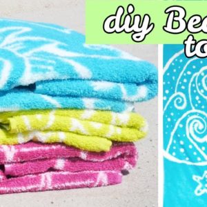 DIY Beach Towels