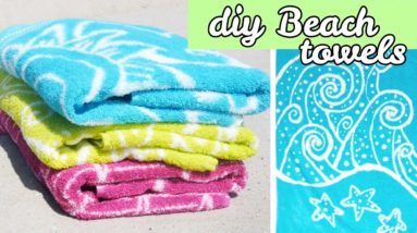 DIY Beach Towels