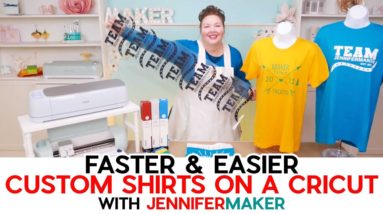 DIY Iron-On Shirts on Cricut Maker 3 & Explore 3 - Fast & Easy!