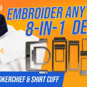 EMBROIDERY On Handkerchief & Shirt Cuff | 8-in-1 Device | HUGE Profit Potential (EMB Hub Ep118)