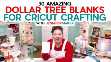 Dollar Tree Crafts | 30 AMAZING Dollar Tree Blanks for Cricut Crafting!