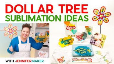 Dollar Tree Sublimation Ideas - 10+ Blanks You've Got to Try!