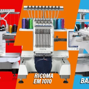 Home Embroidery Machine Showdown 🥊EM 1010 VS Babylock and Brother | Apparel Academy (Ep .29)