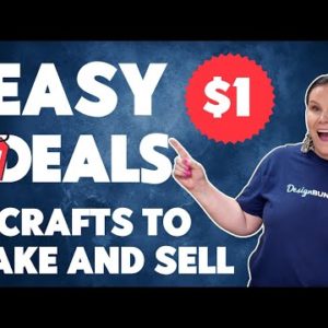 *EASY Funny Crafts to Make and Sell ! | Dollar Deals August 2022