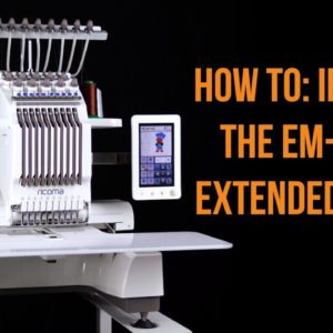 EM-1010 How-To: Install the Extended Table