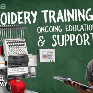 Embroidery Training 102 | Ongoing Education & Support | Apparel Academy (Ep51)