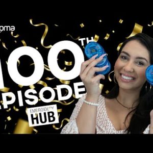 We EMBROIDERED 120 PATCHES in ONE RUN  | 100th Episode Special!!  (Embroidery Hub Ep100)