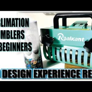 SUBLIMATION FOR BEGINNERS | UNBOXING TUMBLER HEAT PRESS | PRINT SETTINGS IN MICROSOFT WORD | 20 oz.