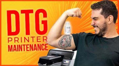 Get the MOST Out of Your DTG Printer with These Easy Maintenance Tips