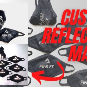 Heat-Pressing Custom Reflective Masks (Basement Shop Edition)